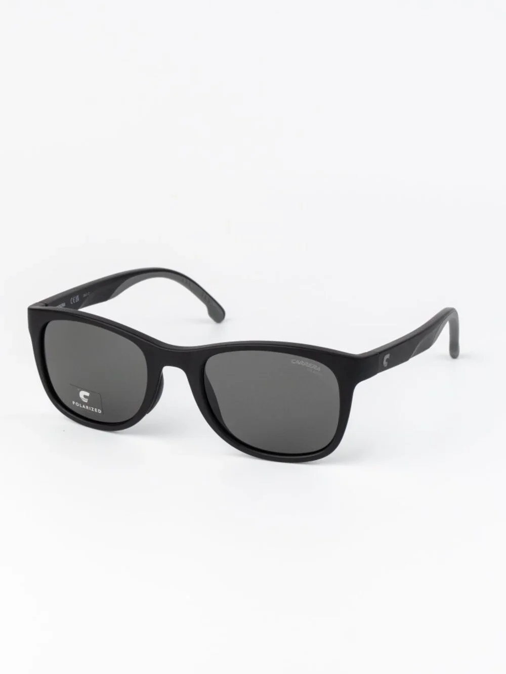 Carrera Men Sunglasses Matte Black Grey Polarized Square CARRERA 8054/S 0003/M9